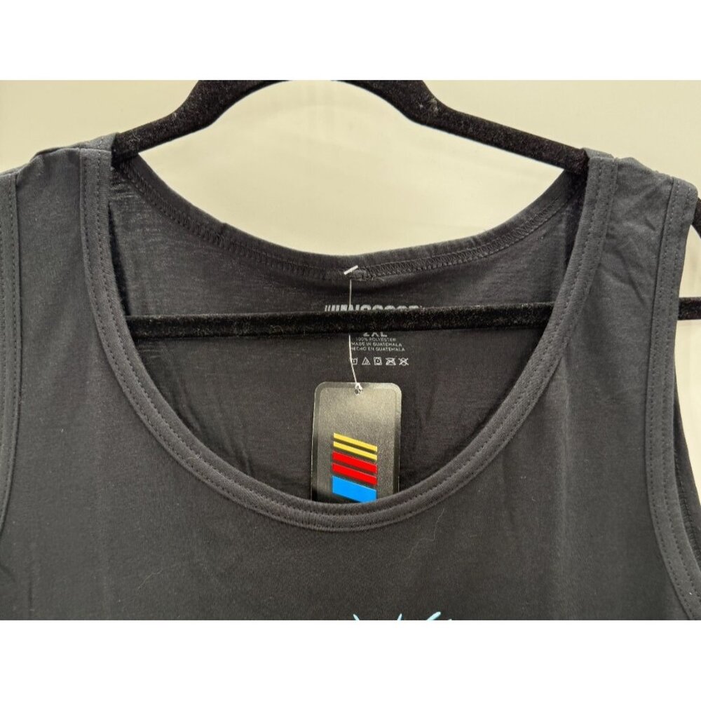 Nascar Tank Top Mens Shirt 2XL 2023 Chicago Street Race Fireworks Black New - Picture 3 of 7
